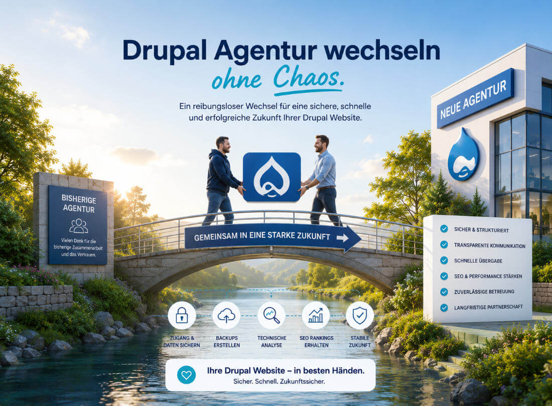 Drupal Agentur Wechseln